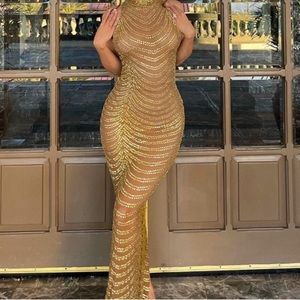 Alglist Gold Cleopatra Dress